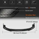 Audi A7 2018- Frontstoßstange Lippe Aufsatz (für S-Line 2018-2022, Carbon) Foto 5