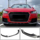 Audi TT 2014-2023 Frontstoßstange Lippe V2 Aufsatz (für Base, 2014-2019, Carbon) Foto 1