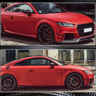 Audi TT 2014-2023 Seitliche Aufsätze für Frontstoßstange (für RS, 2016-2019, Carbon) Foto 4