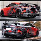 Audi TT 2014-2023 Heckstoßstangen Flaps Aufsätze (für S-line/TTS/TTRS, 2014-2019, Carbon) Foto 4