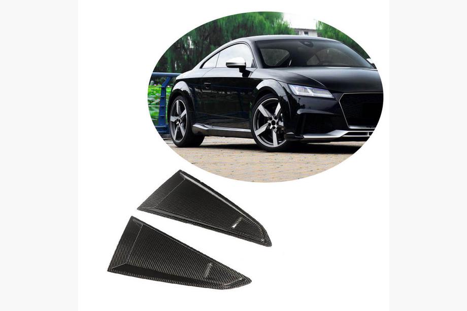 Audi TT 2014-2023 Abdeckungen für hintere Lufteinlässe (2014-2019, Carbon) Image