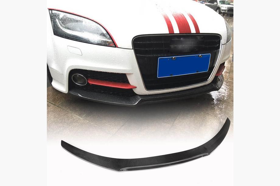 Audi TT 2006-2014 Frontstoßstange Lippe V2 (Carbon) Image