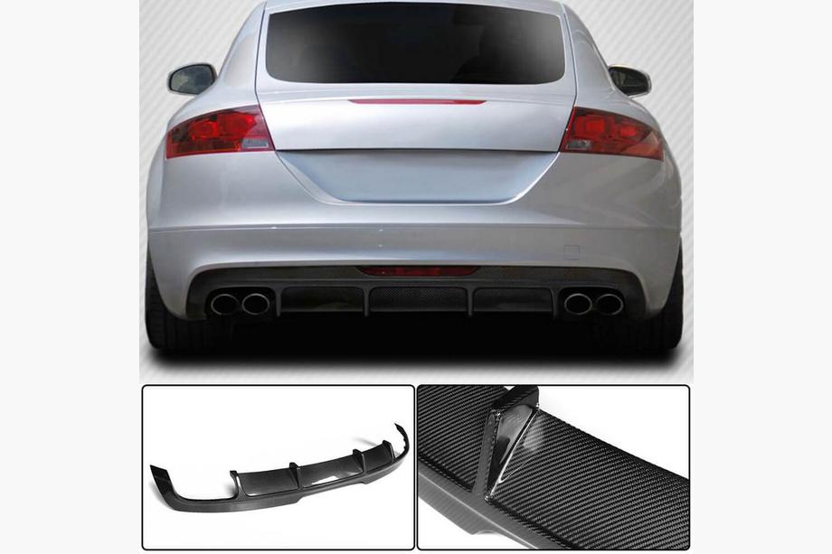 Audi TT 2006-2014 Heckdiffusor (Carbon) Image
