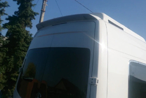 Mercedes Sprinter W907/W910 2018- Heckspoiler Anatomik (schmales Modell, grundiert zum Lackieren) Foto 3