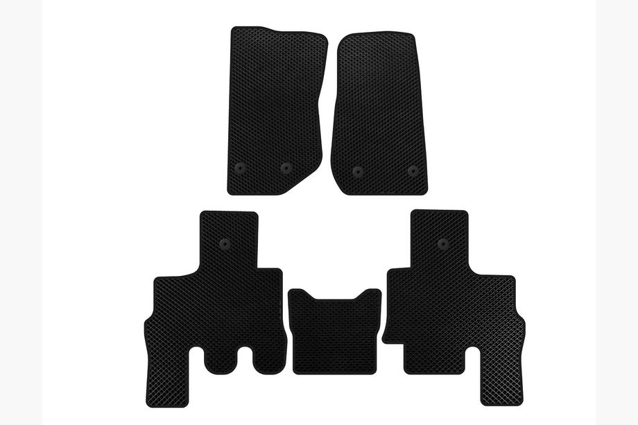 Jeep Wrangler 2007-2017 EVA Fußmatten (schwarz) Image