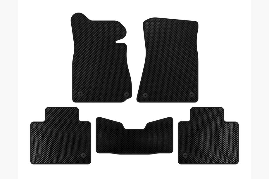 Lexus GS 2011-2020 EVA Fußmatten (2011-2015, SD, Kein Allrad, Schwarz) Image