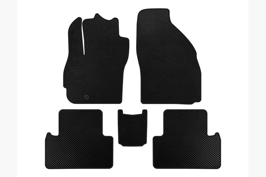 Mazda 5 2005-2009 EVA Fußmatten (2 Reihen, 7-Sitzer, Schwarz) Image