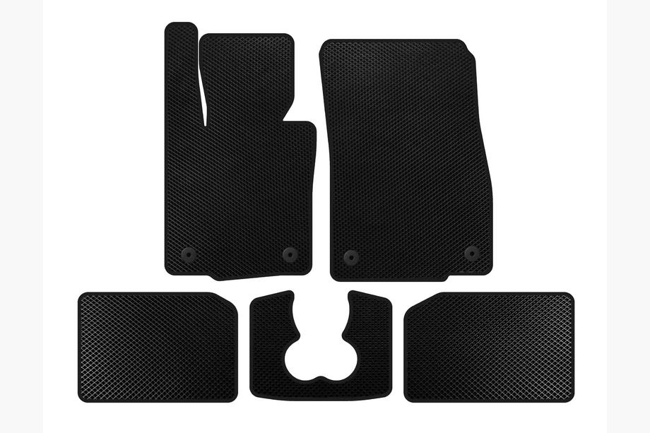 Mini Cooper F55/56/57 2014-2023 EVA Fußmatten (für S F55, 5-türig, Schwarz) Image
