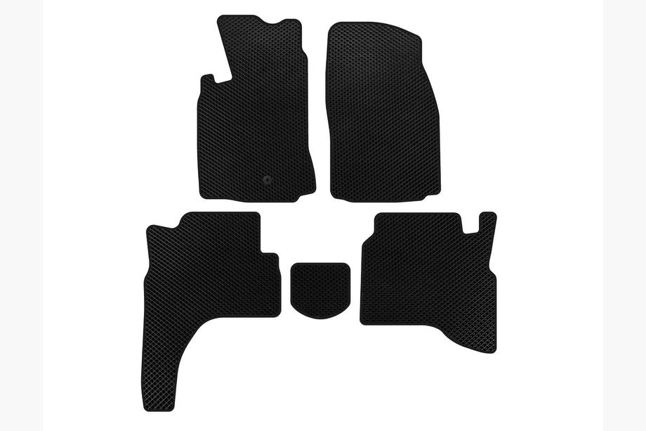 Mitsubishi Pajero Sport 1996-2007 EVA Fußmatten (Schwarz) Image