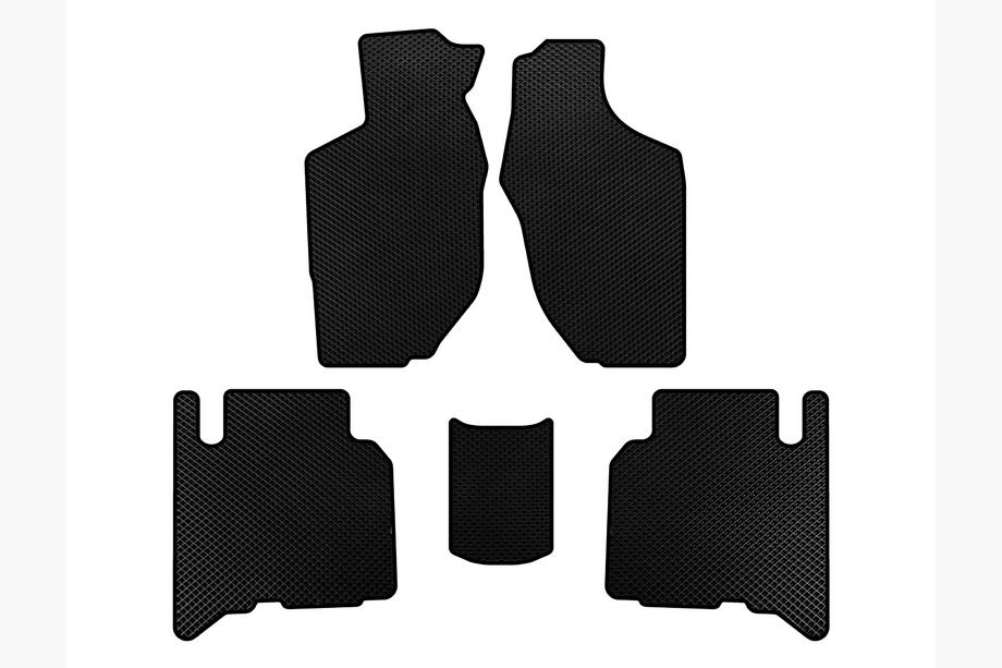 Opel Frontera 1998-2003 EVA Fußmatten (5-türig, Schwarz) Image