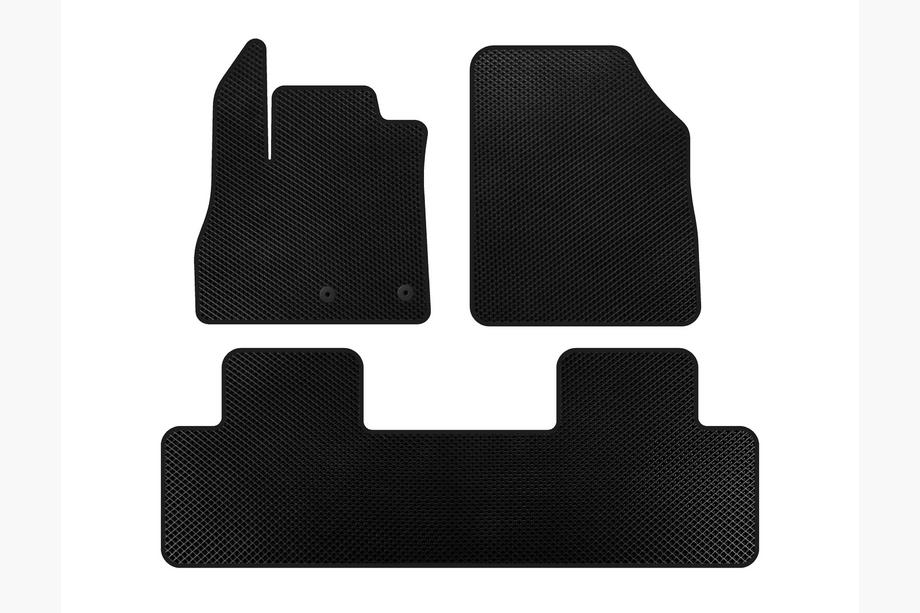 Renault Scenic/Grand 2016–2025 EVA Fußmatten (5-Sitzer, Schwarz) Image