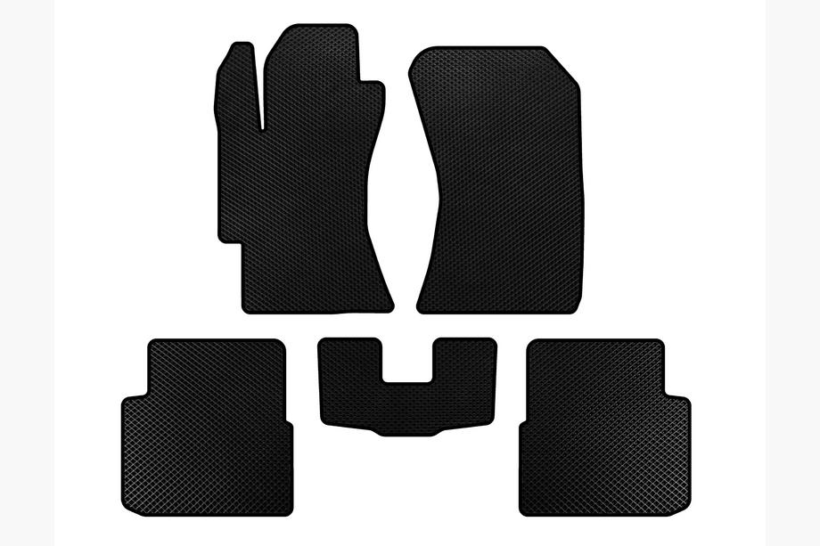 Subaru Impreza 2007-2011 EVA Fußmatten (HB, Schwarz) Image