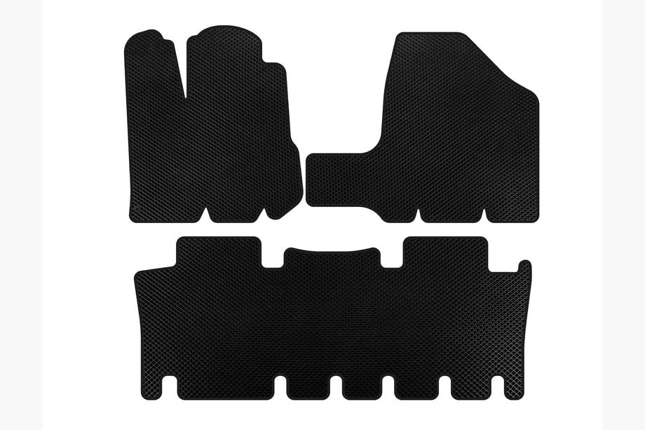 Toyota Sienna 2003-2009 EVA Fußmatten (2 Reihen, schwarz) Image