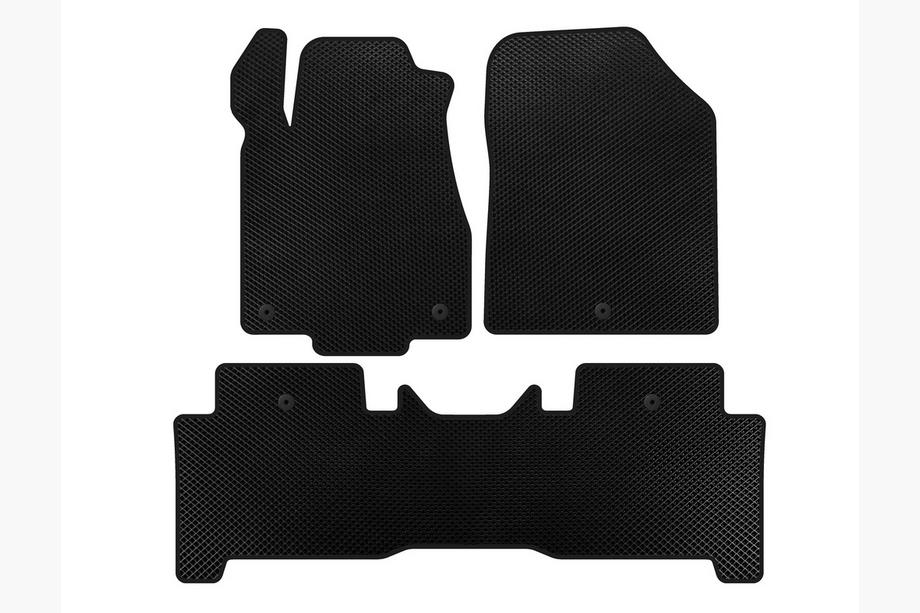 Acura MDX 2007-2013 EVA Fußmatten (2 Reihen, Schwarz) Image