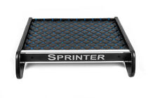 Mercedes Sprinter W907/W910 2018- Armaturenbrett Ablage (Schwarz mit blauer Naht) Foto 1