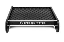 Mercedes Sprinter W907/W910 2018- Ablagebrett für Armaturenbrett (Schwarz mit schwarzer Naht) Foto 2