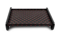 Mercedes Sprinter W907/W910 2018- Ablage für Armaturenbrett (Schwarz mit roter Naht) Foto 4
