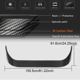 Heckspoiler V2 (Carbon) Foto 4