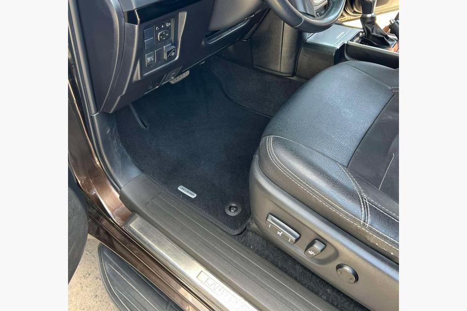 Toyota Land Cruiser Prado 150 2009-2023 Textil Fußmatten Premium (schwarz) 5-Sitzer, 2013-2022 Image