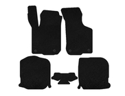 Audi A3 1996-2003 Textil Fußmatten Premium (HB, 3-Türer, Schwarz) Foto 2