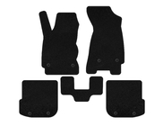 Audi A4 B5 1994–2001 Premium Textil-Fußmatten (Avant, Schwarz) Foto 2