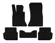BMW 5 Series F10/F11 2010–2016 Textil-Fußmatten Premium (für F-11, Schwarz) Foto 1