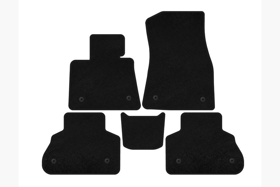 BMW X5 G05 2019–2026 Textil Fußmatten Premium (Schwarz) Image