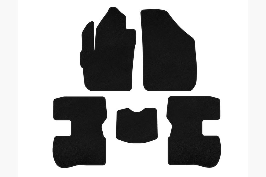 Chery Kimo 2007-2015 Textil Fußmatten Premium (Schwarz) Image