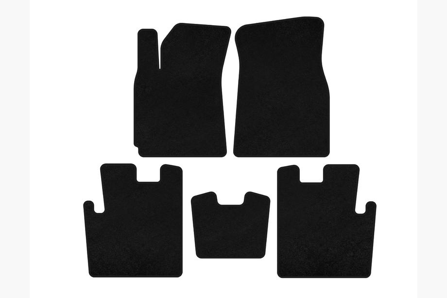Chery Tiggo 1 2005-2016 Textil Fußmatten Premium (2009-2013, Schwarz) Image