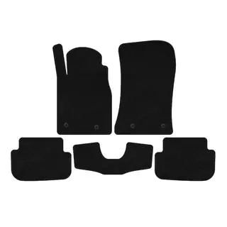 Textil Fußmatten Premium (Schwarz)