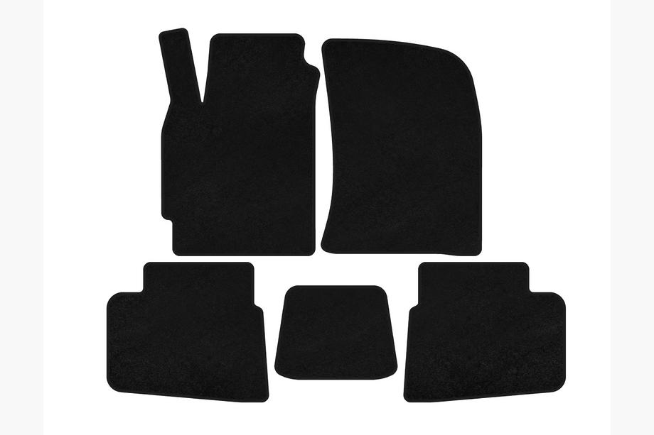 Chevrolet Evanda 2000-2006 Textil Fußmatten Premium (Schwarz) Image