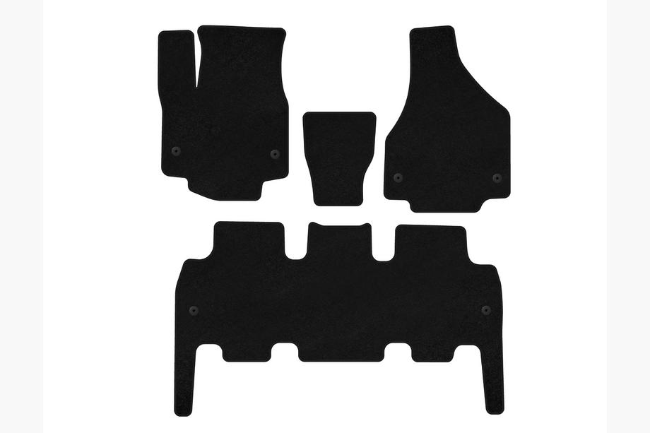Chrysler Pacifica 2016- Textil Fußmatten Premium (Schwarz) Image