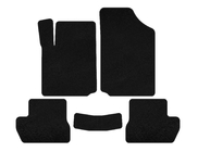Citroen C-2 2003-2009 Textil Fußmatten Premium (Schwarz) Foto 2