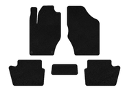 Citroen DS-4 2010-2015 Textil-Fußmatten Premium (HB, Vor Facelift, Schwarz) Foto 2