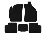Daewoo Matiz 2009-2015 Textil Fußmatten Premium (Schwarz) Foto 2