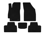 Daewoo Nubira 1997-1999 Textil-Fußmatten Premium (SD, Schwarz) Foto 2