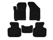 Dodge Journey 2008-2020 Textil Fußmatten Premium (2011-2020, 7-Sitzer, Schwarz) Foto 2