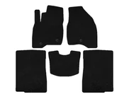 Ford Explorer 2011-2019 Textil Fußmatten Premium (2015-2017, 2 Reihen, 7-Sitzer, Schwarz) Foto 2