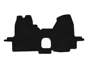 Ford Transit 2000–2014 Textil Fußmatten Premium (2000-2006, Schwarz) Foto 2