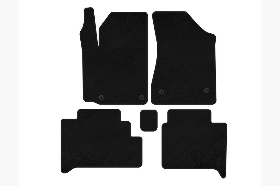 Geely GC-5 2010-2015 Textil-Fußmatten Premium (HB, Schwarz) Image