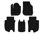 Honda FIT/Jazz 2014–2020 Textil Fußmatten Premium (HB, Hybrid, Schwarz) Foto 2