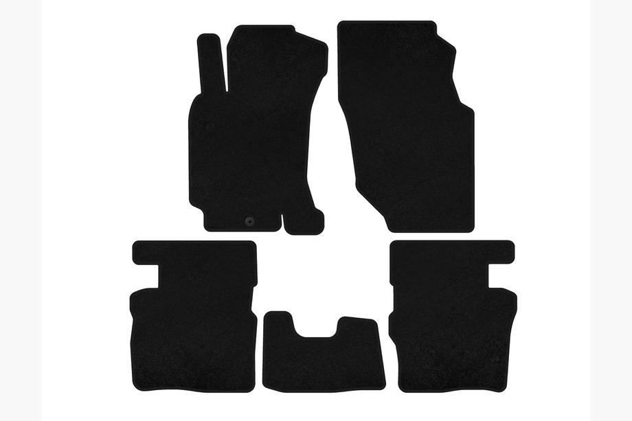 Honda HR-V 1998-2006 Textil Fußmatten Premium (5-türig, Schwarz) Image