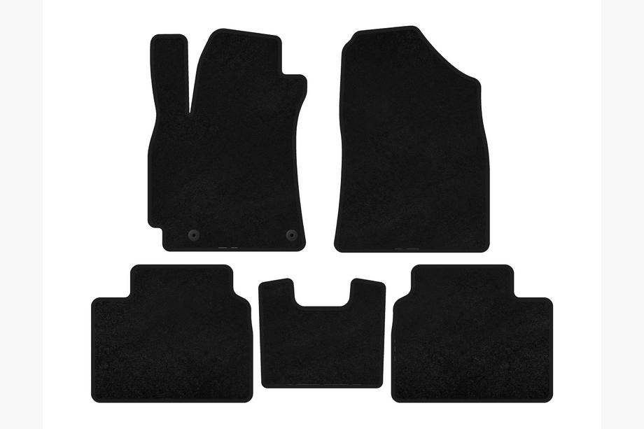 Hyundai Elantra (CN7) 2020- Textil-Fußmatten Premium (SD, Schwarz) Image