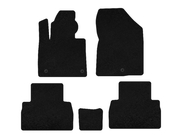 Hyundai Santa Fe 4 2018-2023 Textil Fußmatten Premium (2018-2020, Schwarz) Foto 2