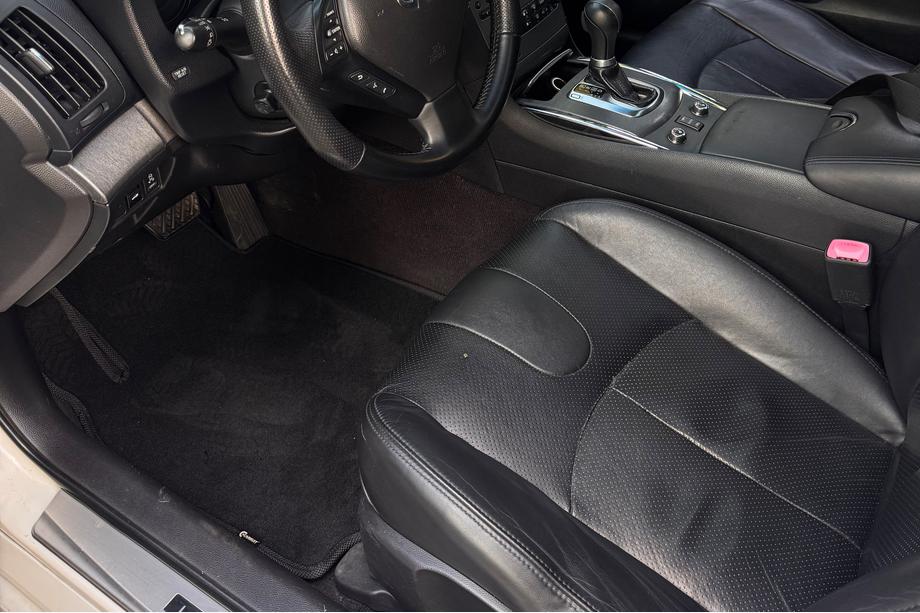 Infiniti G25/G35/37 (V36/CV36) 2006-2015 Textil Fußmatten Premium (G37 X, SD, Schwarz) Foto 1
