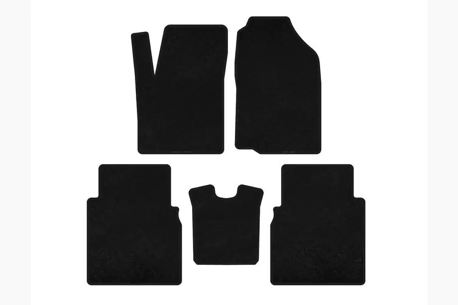 JAC J6 2011-2019 Textil Fußmatten Premium (schwarz) Image