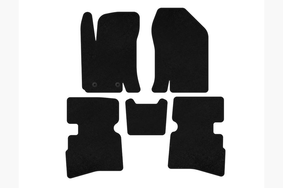 JAC S4 2018- Textil Fußmatten Premium (Schwarz) Image