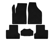 Jeep Cherokee KL 2013- Textil Fußmatten Premium (ab 2018, Schwarz) Foto 1