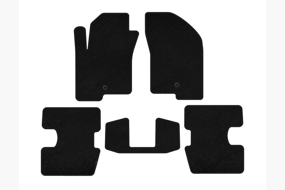 Jeep Patriot 2007-2016 Textil Fußmatten Premium (Schwarz) Image