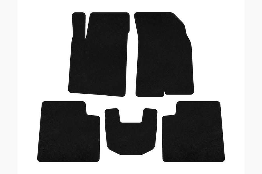 Kia Opirus 2003-2010 Textil Fußmatten Premium (schwarz) Image